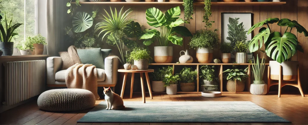 vitrine de la boutique catnopée, magasin e-commerce au service des amoureux du vivant : passionnés de plantes, de chat et de produits vegan/végétariens
